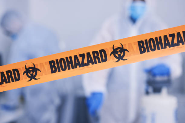 Professional Hoarding Cleanup technician working in Brentwood, NY